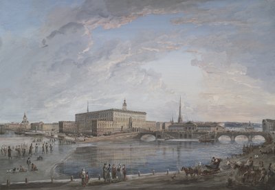 View of Stockholm by Elias Martin